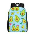 thumbnail image 1 of Balery Cartoon Avocado Mochila - Mochila Estilosa y Duradera para Laptop de 15 Pulgadas con Tela Oxford Impermeable, 1 of 8