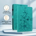 thumbnail image 2 of XYX for Lenovo Tab M11 Plus/Lenovo Tab K11 Plus 11.45 Inch Case, PU Leather Slim Folio with Multi-Angle Stand - Green Lily Flower, 2 of 7