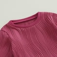 thumbnail image 3 of PENGXIANG Baby Boys 2PCS Pants Sets Long Sleeve  Neck Sweatshirt Tops Solid Color Pants Sets, 3 of 7