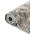 thumbnail image 4 of Unique Loom Portland Collection Area Rug - Canby (6' Square Gray/Blue), 4 of 9