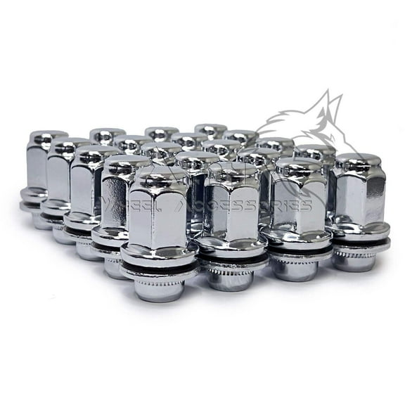 20 Chrome OEM Factory Style 12x1.5 Mag Lug Nuts 1.87" Long For Toyota Supra MR2