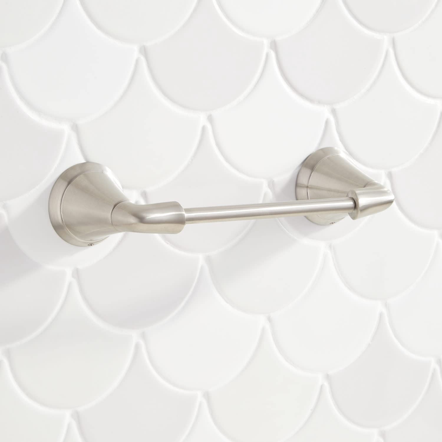Open Box Signature Hardware 476992 Provincetown Wall Mounted Pivoting Toilet Paper Holder