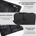 thumbnail image 3 of Billetera Elegante Para Carteras Mujer, Perfecta Como Cartera Modelo Negra, 3 of 4