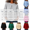 thumbnail image 5 of yillto Womens Top Puff Long Sleeve Textured Fashion Shirts Solid Color Loose Lightweight Sweatshirts, 5 of 5
