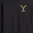 thumbnail image 3 of Yellowstone - Y Brand Left Chest - Men's Long Sleeve T-Shirt, 3 of 6