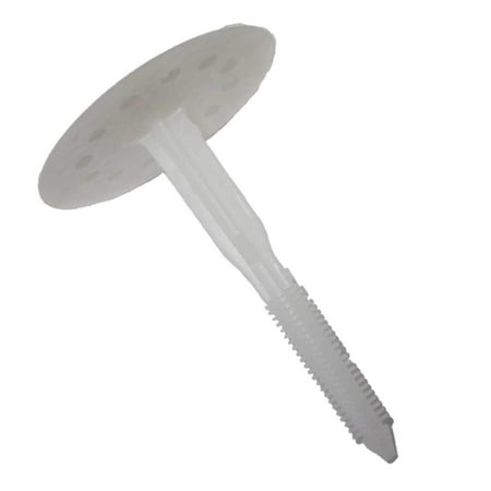 

Trufast 2 3/4 Inch Heavy-Duty Plastic Insulation Masonry Fasteners (250 pcs.) - Durable Anchors for Securely Mounting on Brick Concrete and Stone Walls - Ideal for Home and Use