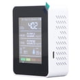 thumbnail image 3 of Uadme Monitor De Calidad del Aire, 5 En 1 CO2 TVOC HCHO Detector De Temperatura Y Humedad Pantalla LCD Probador De Calidad del Aire, 3 of 8