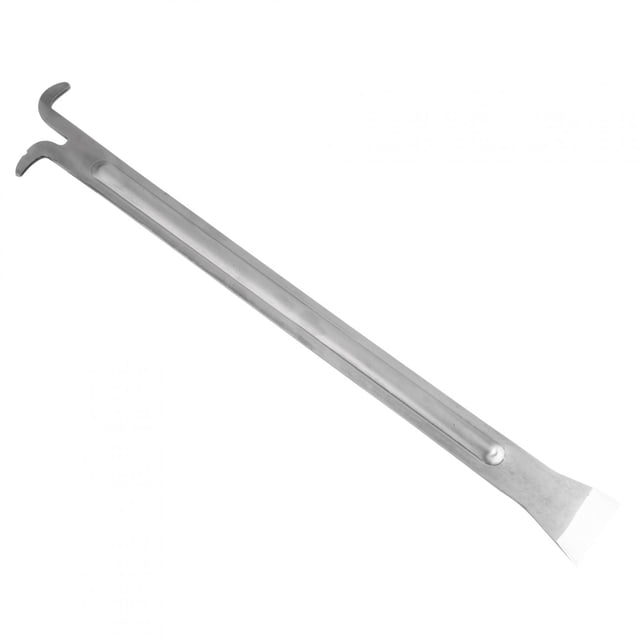 Herramienta de apicultura, herramienta de palanca para colmena plana extra larga de 390 mm, herramienta para raspar colmenas, rendimiento inigualable