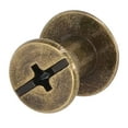 thumbnail image 4 of Leather Screw Rivets,90 Sets Book Binding Round Head Copper Rivets Fasteners Book Binding Screw Elevated Design, 4 of 14