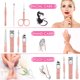 thumbnail image 3 of Juego de manicura de Acero inoxidable de 7 piezas Oso de Fresa, 3 of 5