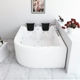thumbnail image 2 of Whirlpool bathtub white 70.8″ x 47.2″ hot tub with Heater – Verona, 2 of 8