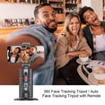 thumbnail image 3 of P02 Auto Face Tracking Tripod 360 Degree Rotation Face Track Mount Rechargeable Tracking Tripod Black, 3 of 5