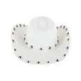 thumbnail image 4 of CTM  Western Ball Studded Trim Cowboy Hat (Women), 4 of 5