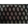 thumbnail image 4 of oneOone Cotton Silk Black Fabric Geometric Line Ikat Craft Projects Decor Fabric Printed By The Yard 42 Inch Wide, 4 of 4