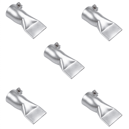 

5X 40mm Flat Wide Mouth Tubular Nozzle for Plastic Welding /Hot Air Heat /for Plastic Welder Mouth