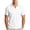 02# White, variant on IhhxPro Men's V-Neck Collared Shirt Stretchable Contrast Stripe Tee Casual Golf Workout Athletic Slim Fit Breathable Short Sleeve M-3XL