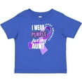 thumbnail image 3 of Inktastic I Wear Purple for My Aunt Lupus Awareness Boys or Girls Baby T-Shirt, 3 of 5