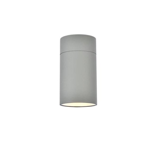 Living District LDOD4039S 40W Raine Outdoor Wall Lamp, Silver