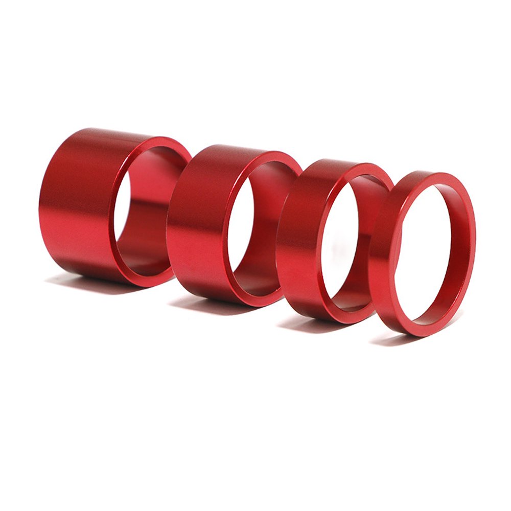 4pcs/set Aluminum Bike Headset Washer Mountain Bicycle Front Fork