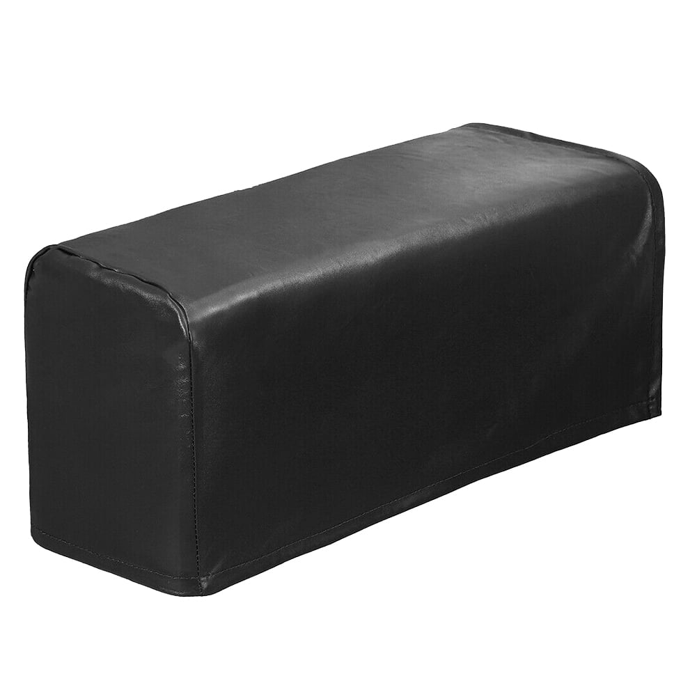 US 2 Pc PU Leather Sofa Armrest Covers Protectors Waterproof for Couch Chair Arm 