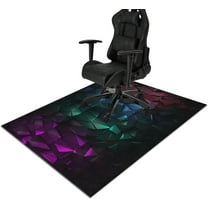 Office Chair Mat for Hardwood Gamer 48"x60" Computer Gaming Chair Mat Anti-Slip Rugs Game Protector for Rolling Chairs Under Desk Rug for Home