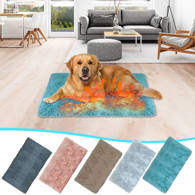 Fiudx Cómoda Colchoneta para Perros, Suave y Duradera, Fácil de Transportar, Versátil para El Hogar o La Oficina, Proporciona Un Sueño Reparador, Ideal para Mascotas, Tamaño 60 X 40 Cm.