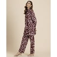 thumbnail image 3 of Moomaya Printed 2 Pcs Loose Fit Viscose Co-Ord Set, Long Shirt With Pantsbeach Wear, 3 of 9