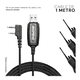 thumbnail image 3 of Cable programador Picool para Radio Baofeng USB 1m, 3 of 4