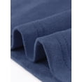 thumbnail image 5 of Unique Bargains Women's Plus Size Vests Long Sleeveless Casual Lapel Suede Vest 3X Dark Blue, 5 of 6