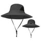 thumbnail image 5 of Sombrero unisex Salvador Hombre gran sombrero de sol Gris oscuro, 5 of 6