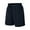Blue, variant on Women's Casual Shorts with Pockets - Elastic Waistband, Breathable Polyester, Summer Daily Wear for Vacation, Sports & Outings