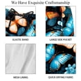 thumbnail image 4 of luoweisi Men's Beach Shorts Quick Dry Swim Trunks with Mesh Lining Butterfly 2XL, 4 of 5