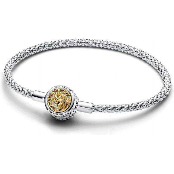 Pandora Game of Thrones House Sigil Clasp Pandora Moments Studded Chain Bracelet