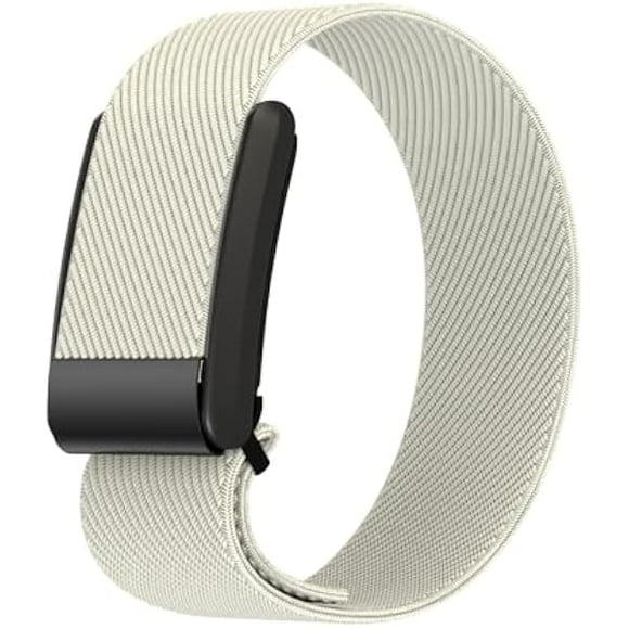 wonima11 Stretchy Nylon Band for Whoop 4.0 Fitness Tracker, Comfort, Durability, Breathable Strap Wristband, Easy to use and Perfect for Every Occasion (Starlight)
