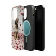 thumbnail image 2 of DistinctInk Tough Case for Apple iPhone 13 Pro MAX (6.7" Screen), Compatible with MagSafe Charging - Valentine's Day German Shepherd Dog Puppy, 2 of 6