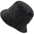 thumbnail image 4 of CoCopeaunts Denim Bucket Hat Cotton Summer Fisherman Hat for Men Spring Autumn Outdoor Climbing Comfort Folding Women Basin Hat, 4 of 8