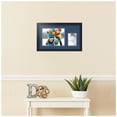 thumbnail image 2 of ArtToFrames Collage Photo Picture Frame with 1 - 8.5x11, 4x6" Openings, Framed in Black with Delft Blue and Black Mats (CDM-3926-196), 2 of 8