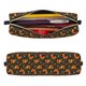 thumbnail image 2 of Fotbe Festive Squirrels Dark Forest Estuche para Lápices de Cuero con Estampado, Estuche con Cremallera Resistente, Organizador Compacto y Elegante para Papelería, 2 of 7