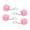 Pink, variant on Maze Puzzle Box - Keychain for Kids and Teens - Set of 4 (Pink)