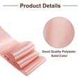 thumbnail image 3 of Uxcell 4 Inches x 24 Yards Rose Gold Satin Ribbon for Gift Decoration, Polyester, 3 of 5