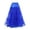 Royal Blue, variant on Women's Long Bridal Petticoat Big Wing Boneless Bride Wedding Dance Underskirt Dress Puff Skirt Petticoat Skirt