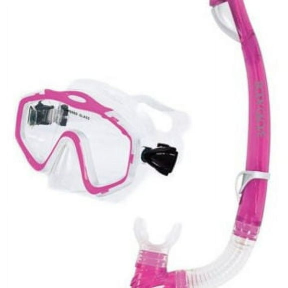 POIPOUNDERS Flexible with Tempered Glass Snorkel Combo, Silicone Pink, 2 pc