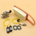 Carburetor Carb Air Filter Fuel Hose Primer Bulb Tune Up Kit For STIHL