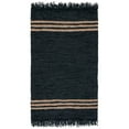 thumbnail image 2 of SAFAVIEH Vintage Leather Alexander Striped Runner Rug, Black/Beige, 2'3" x 9', 2 of 8