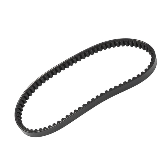 Unique Bargains Drive Belt for 110 for NHX110, Wear-Resistant Rubber Fiber Black Powersports V-Belt 1 Pc