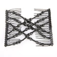 thumbnail image 4 of Magic Hair Comb Clip Beads Stretchy Double Comb Hair Disk,  Plastic, Fashionable Design, Suitable for All Hair Types Magic Hair Comb Clip Beads Stretchy Comb Double, 4 of 7