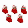 thumbnail image 4 of 10 Pairs: Christmas House Red Mini Stockings 20 Count Packs, 4 of 4