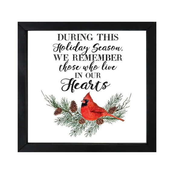 Merry Christmas Framed Shadow Box - During This Holiday