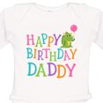 thumbnail image 4 of Inktastic Happy Birthday Daddy Boy Girl Party Boys or Girls Long Sleeve Baby Bodysuit, 4 of 5