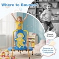 thumbnail image 4 of Astronaut Trampoline for Toddlers with Foam Padded Handle and Safety Padded Cover, 4 of 8